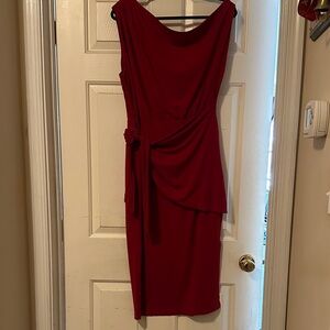 Grace Karin One Shoulder Red Dress